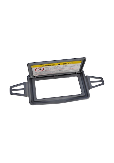 Mercedes E Class W211 2003-2009 için Güneşlik Ayna Kapağı Gri Ren