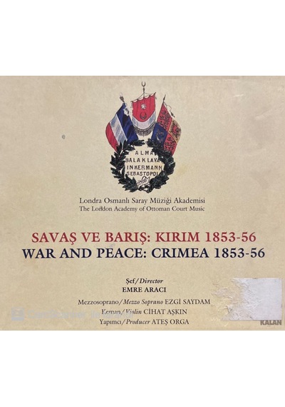 Plak Değildir Cd Dir Cd Savaş Ve Barış: Kırım 1853-56 Cd