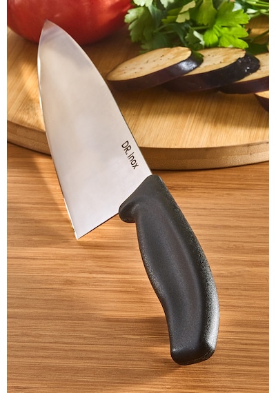 Dr. Inox Şef Bıçağı 33 Cm Siyah Siyah