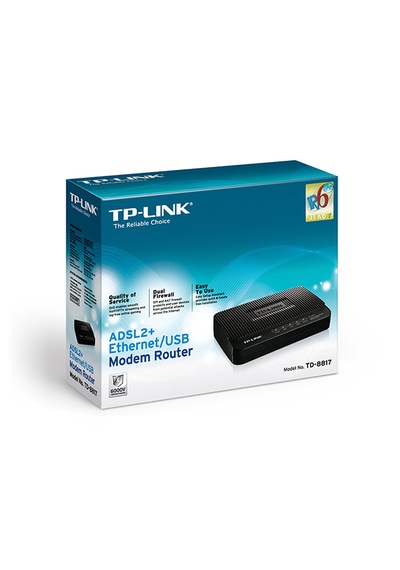 Td-8817 Adsl2+ Ethernet/usb Modem Router