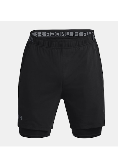 Under Armour Erkek UA Vanish Woven 2’si 1 Arada Şort 1373764-002 Siyah