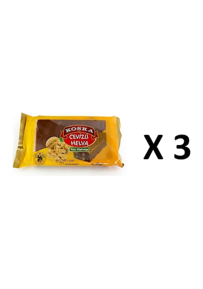 Koska Cevizli Yaz Helvası 500 Gr X 3 Adet