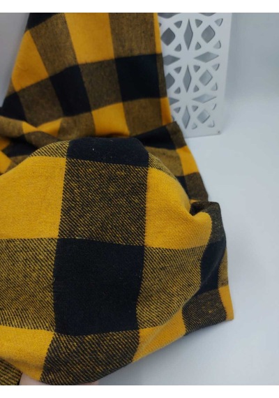 Ekoseli Oduncu Kaşe Kumaş