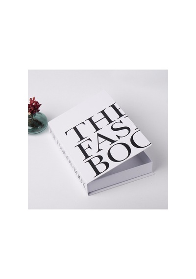 Kitap Görünümlü Dekoratif Kutu, İskandinav Tarzı Kitap Şeklinde Saklama Kutusu Fashion - Bgadekkutufash