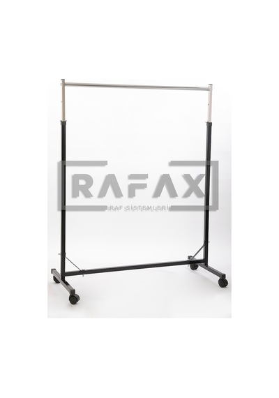 Rafax, Tekerlekli Elbise Askılığı 120 Cm, Tekli Kıyafet Askılığı (491440150)