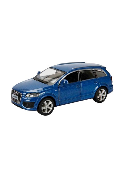 1:32 Rmz City Jeep Serisi Die Cast Çek Bırak Model Araba - Mavi Audi Q7 V12
