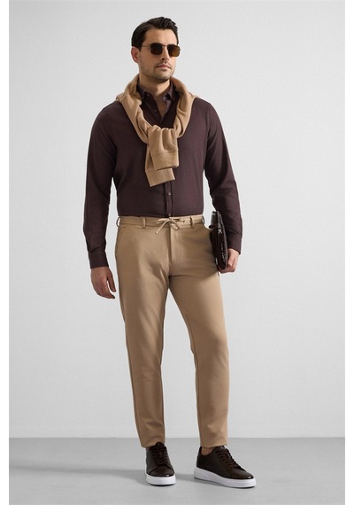 Süvari Bej Slim Jogger Pantolon Pn2020500736-bj3 Bej Süvari Bej Slim Jogger Pantolon Pn2020500736-bj3 Bej