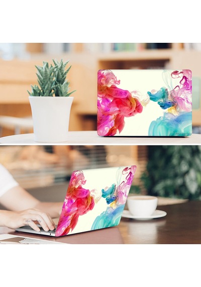 Apple  Uyumlu MacBook Air M1 Kılıf 13inç Paint01nl Touchıd'li M1 Air A2337 A2179 A1932 İle R-37
