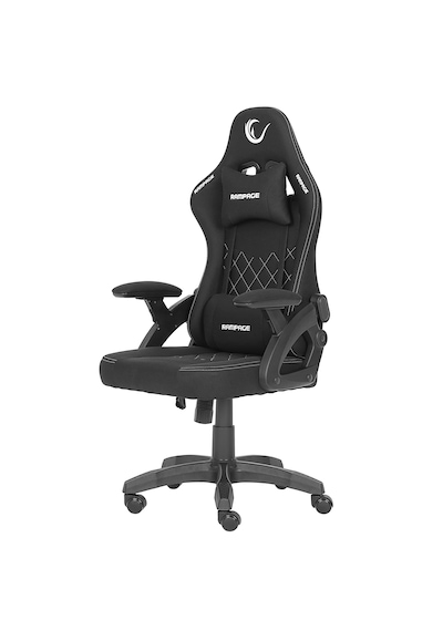 Rampage Kl-r43 Nox Ergonomik Tasarıma Sahip Terletmez Kumaş Siyah/gri Oyuncu Koltuğu