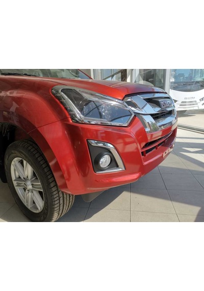 Isuzu D-Max 2018+ Far Çerçevesi Kaplama Nikelaj Sinyal Çizgili N11.2147