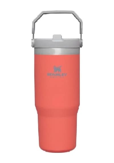 Stanley The Iceflow Flip Straw Pipetli Termos Bardak 0.89 L Mercan