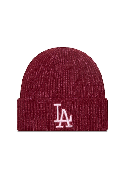 New Era La Dodgers Marl Geniş Manşetli Bordo Bere 60427217 Bordo