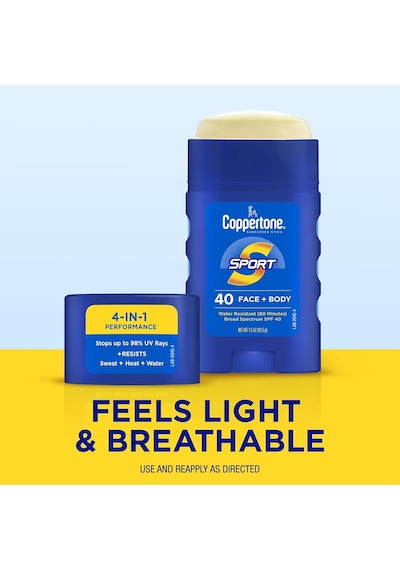 Coppertone Sport Spf40 Yüz Ve Vücut İçin Güneş Koruyucu Stick 42.5gr