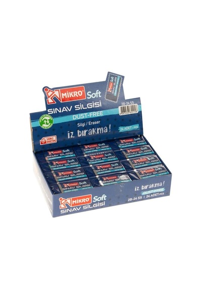 Mikro Silgi 2b-24ss Sınav Soft 24'lü Paket