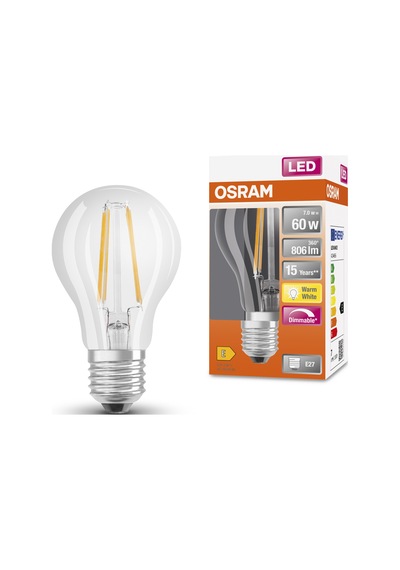 Osram Led Flament Dim 7w Sarı Işık E27