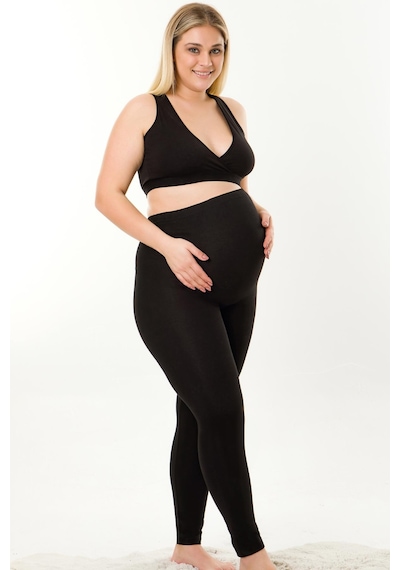 Parlingerie Hamile Taytı Bel Ayarlı Siyah