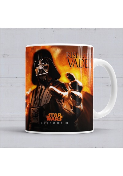 Star Wars Dart Vader Kupa Bardak Porselen No36228 Karışık