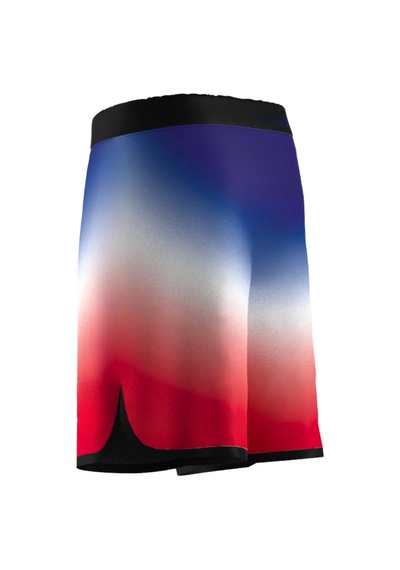 Pose I Down Nebula Surge Boardshort Beyaz  -  Kırmızı