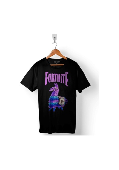 Fortnite Fort Nite Logo At Horse Baskılı Tişört Unisex T-shirt 001