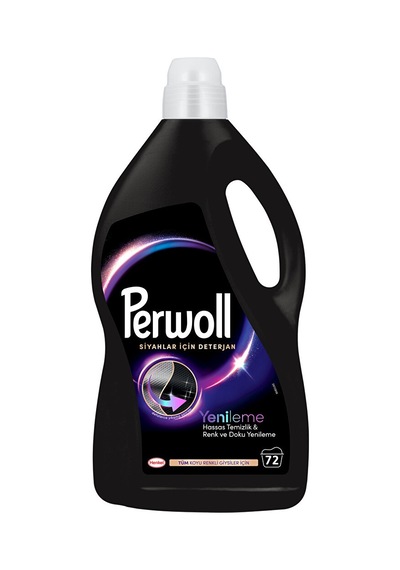 Perwoll Yenileyici & Hassas Bakım Sıvı Çamaşır Deterjanı Siyahlar 2950 ML