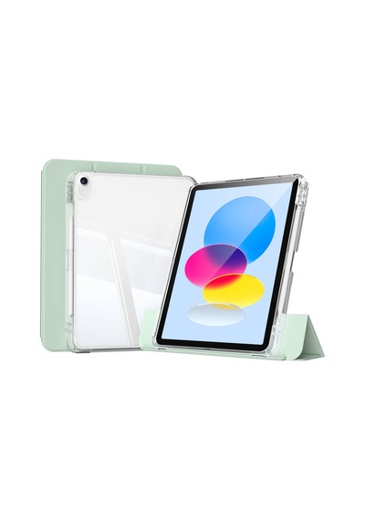 Lexroo İpad 11.nesil 2025 Kılıf Magnetik Ayrılabilen Airbagli Sliding Tablet Kılıfı - Siyah Diğer