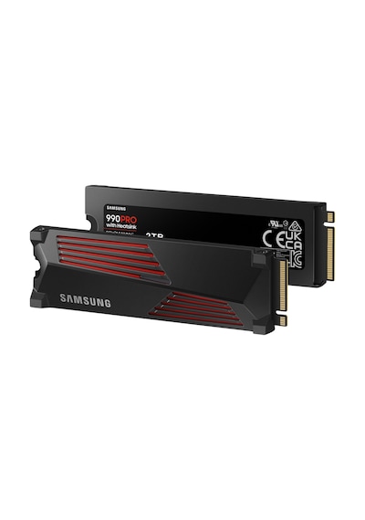 Samsung Mz-v9p2t0cw, 990 Pro, 2tb, 7450/6900, Gen4, Nvme Pcıe M.2 2280, Ssd Soğutuculu Türkiye Distribütörü Garantili