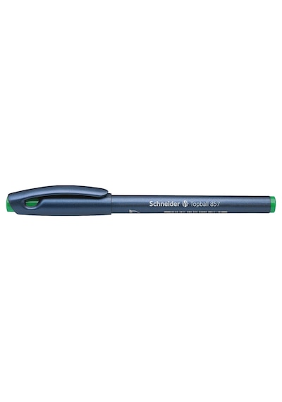 Schneıder Topball 0.6mm Yeşil Roller Kalem 10 Adet Yeşil