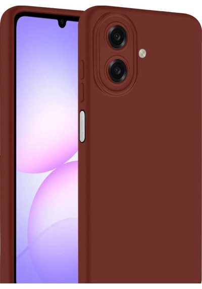 Samsung Uyumlu Galaxy A07 4g First Silikon Bordo