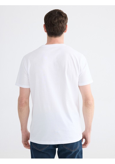 Lcwaıkıkı Classic Beyaz Slim Fit %100 Pamuk Basic Tişört