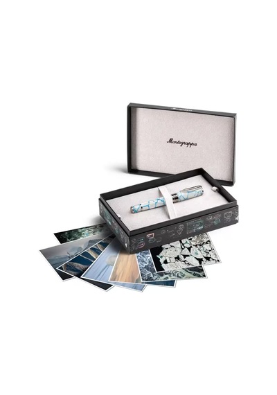 Montegrappa Wild Arctic Ice Roller Kalem Iswdrrıa Mavi