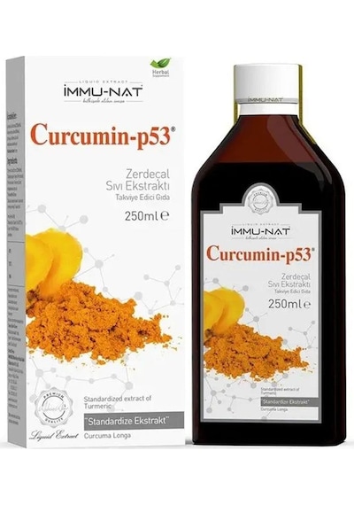 İmmunat Zerdeçal Ekstraktı Curcuminp53 250 Ml