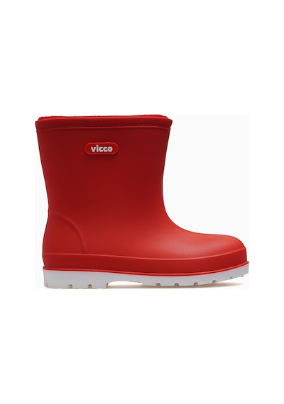 Vicco Mellow Unisex Çocuk Polarlı Su Geçirmez Yağmur Çizmesi 26k 946.230 Bu Kırmızı