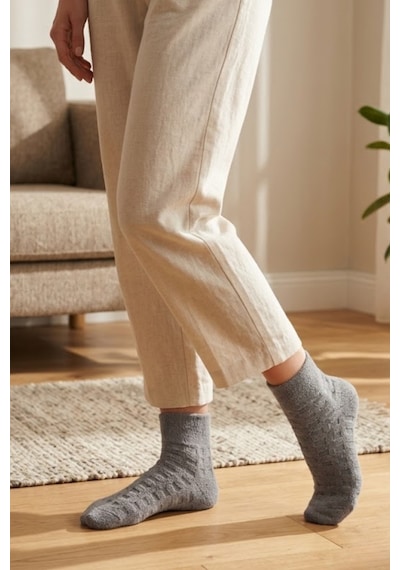 Socketta Kadın Yumuşak Dokulu Desenli Bambu Havlu Patik Çorap 6 Farklı Renkli Premium Set Bordo-lacivert-violet-bej-coral-gri Socketta Kadın Yumuşak Dokulu Desenli Bambu Havlu Patik Çorap 6 Farklı Renkli Premium Set Bordo-lacivert-violet-bej-coral-gri