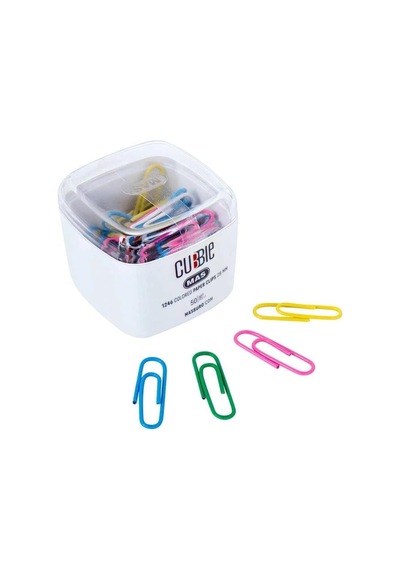 Mas 1246 Cubbie Renkli Ataş 28mm 50 Adet
