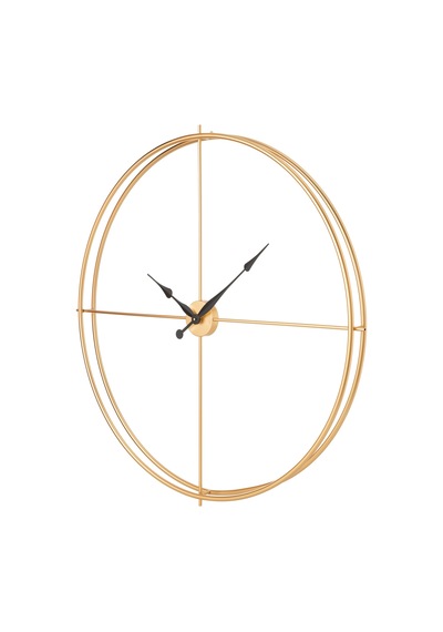 Mudo Home Clara Gold Duvar Saati 90cm Altın