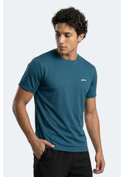 Slazenger Haunted I Erkek Petrol Tişört