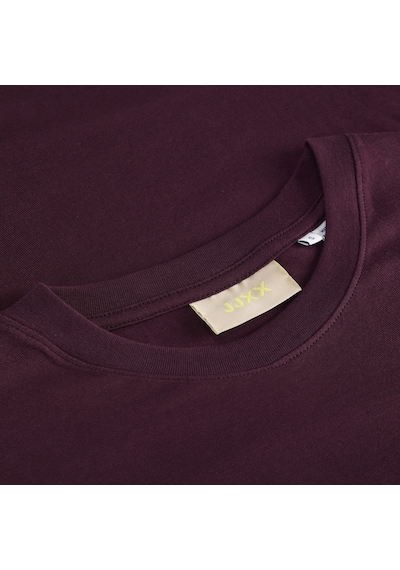 Jack & Jones Kadin Minimal Logolu Kisa Kollu Tisört - Andrea - 12205777 Winetasting