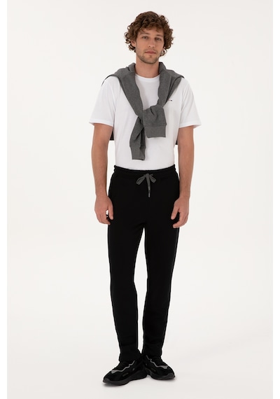 U.s. Polo Assn. Erkek Siyah Eşofman Altı 50307803-vr046 Siyah