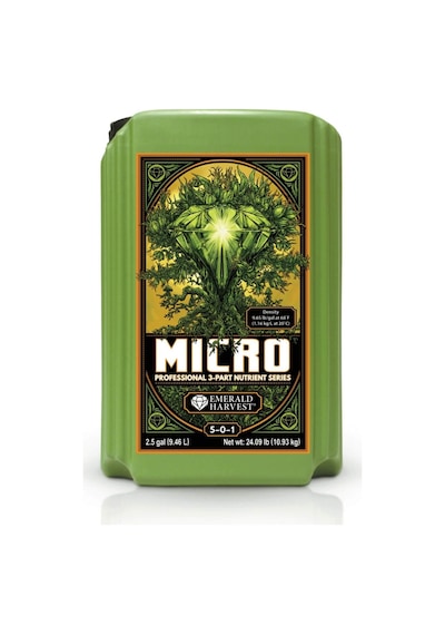 Emerald Harvest Micro 9.46 Litre Temel Bitki Besini 10 L