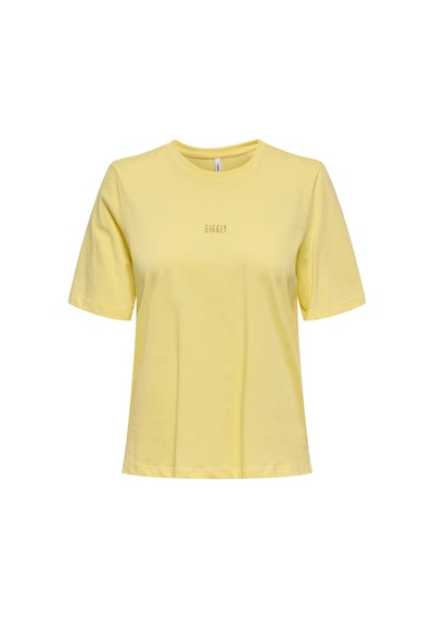 Only Bayan T Shirt 15343277 Sarı Sari