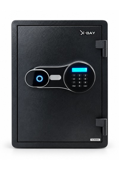 X-bay Xb-f500 Yangın Sertifikalı Parmak İzli Dijital Şifreli Çelik Para Kasası