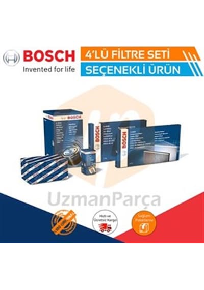 Vw Passat B5.5 1.6 Benzinli Bosch  Filtre Bakım Seti 2001-2005