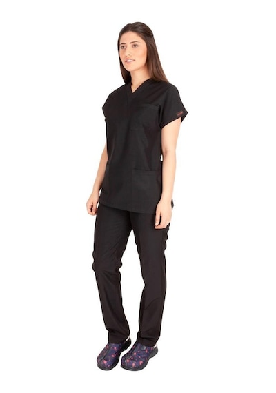 Kadın Doktor Hemşire Forması Scrubs Alpaka Kumaş Hastane Nöbet Ta (490834241)