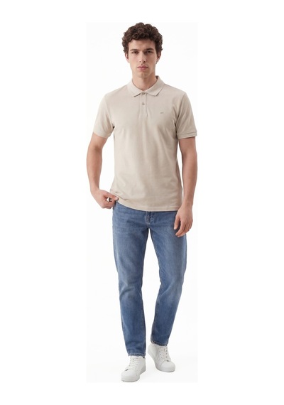 Erkek Regular Fit T-shirt Lf2035136 Stone Taş