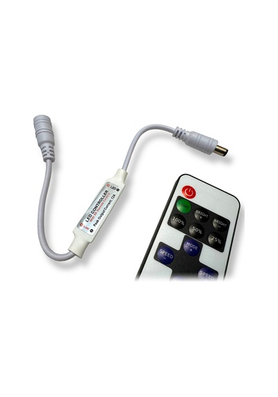 El Kumandası Tek Renkli Uzaktan Kumanda Led Işık Kablosuz Kontrol Cihazı Lamba Kontrolü Dc 5-24v 12a