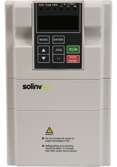 Solinved - İnges 3 Hp 2.2 Kw Monofaze 3x220 Solar Pompa Sürücü - Tarımsal Sulama İnverteri