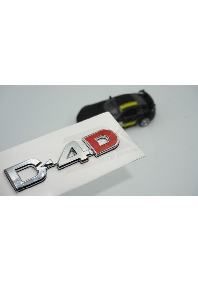 Toyota Uyumlu D4D Rav4 Toyota Uyumlu Camry Hilux Verso Bagaj Krom Abs Yazı Logo