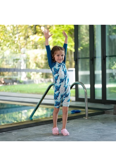 Owli Sunsafe Uv Korumalı Swimsuit Mayo Manta Ray 001