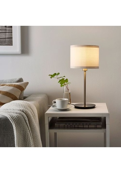 Ikea Rıngsta Abajur Başlığı, Beyaz, 19 Cm