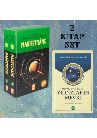 Marifetname Orjinal Tam Metin & Yıldızların Mevki 2 Kitap Set...
